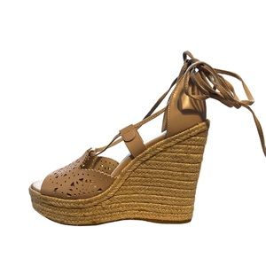 New Nine West Freestone Cashmere Espadrille Sandals Size 7